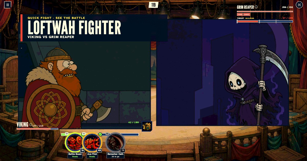 LOFTWAH FIGHTER official game artwork